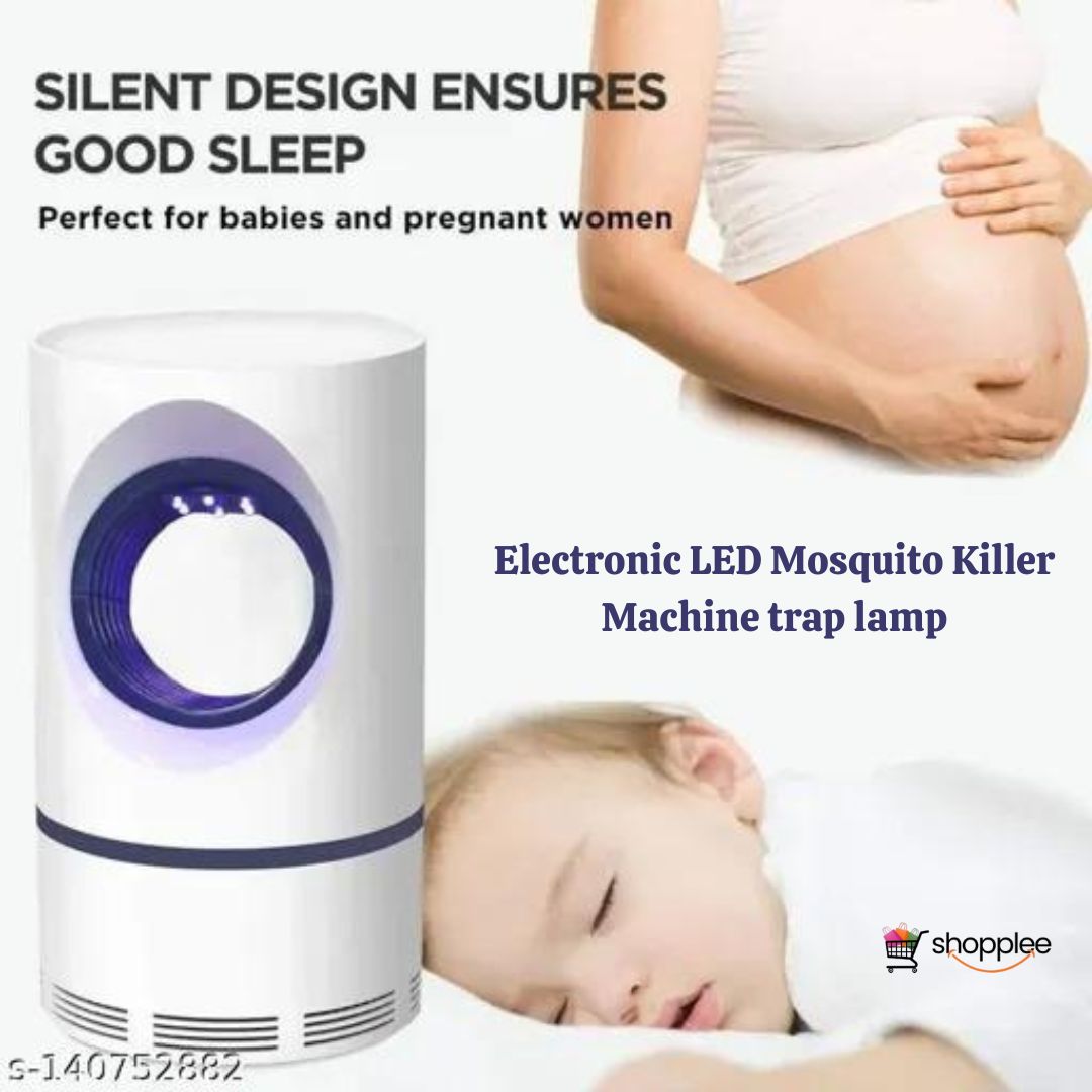 Electronic LED Mosquito Killer Machine Trap Lamp with USB – Silent Suction Trap for Indoor Use