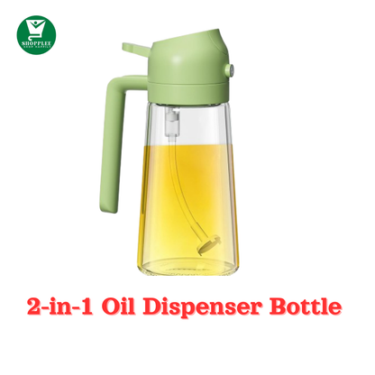 2 in 1 oil dispenser bottle