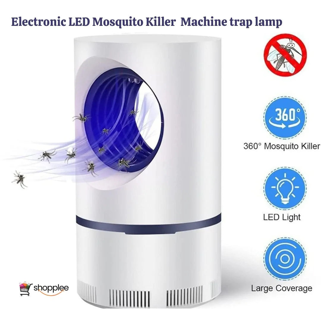 Electronic LED Mosquito Killer Machine Trap Lamp with USB – Silent Suction Trap for Indoor Use