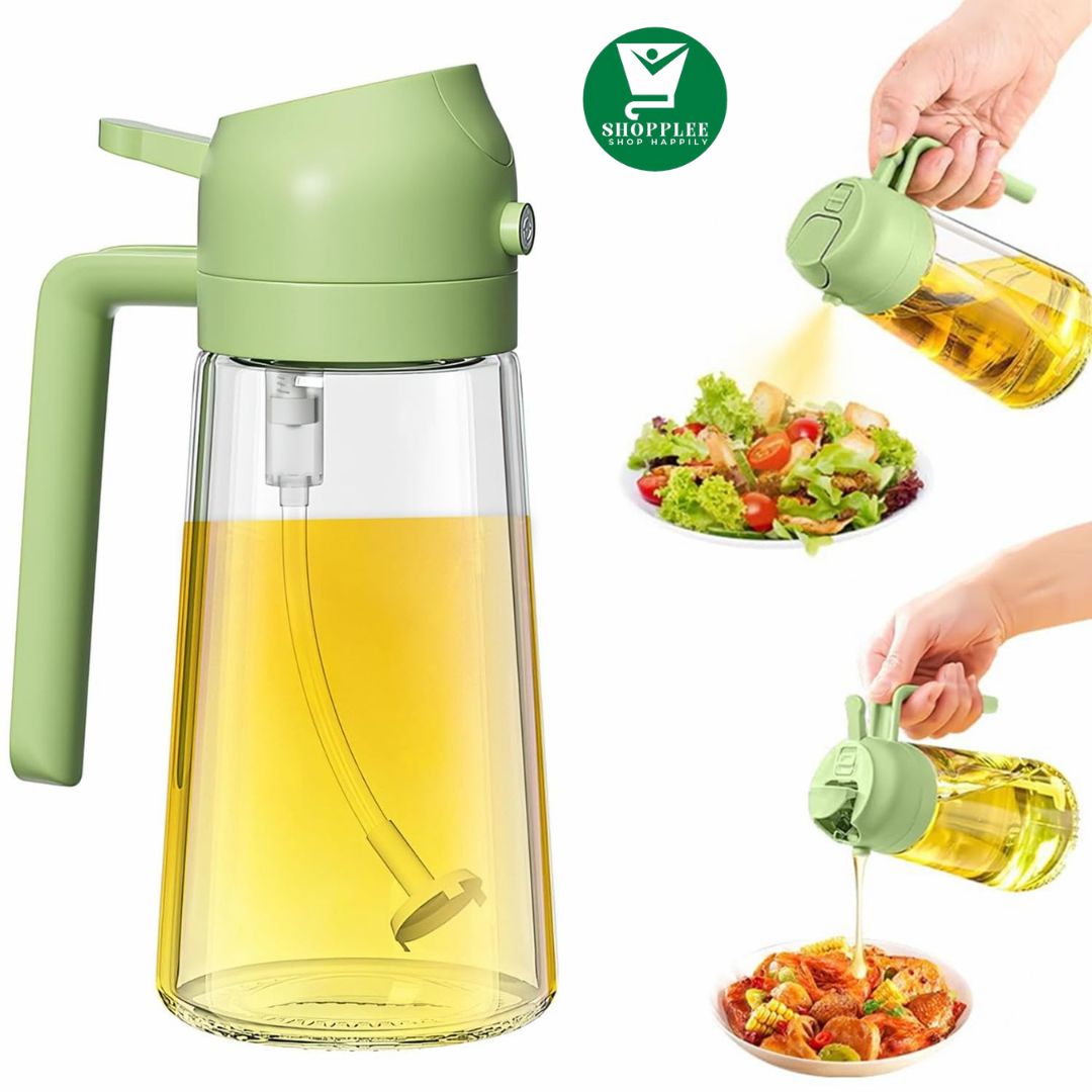 2 in 1 oil dispenser bottle home use smart kitchen option