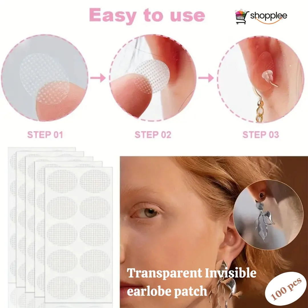 Premium Earlobe Support Patches (100 PCS)
