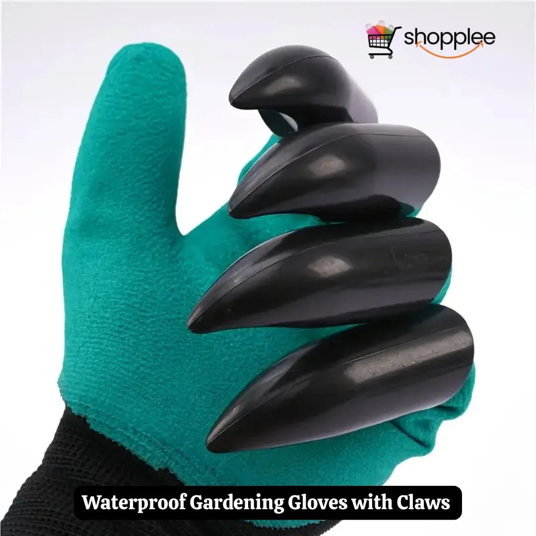 Waterproof Gardening Gloves with Claws 