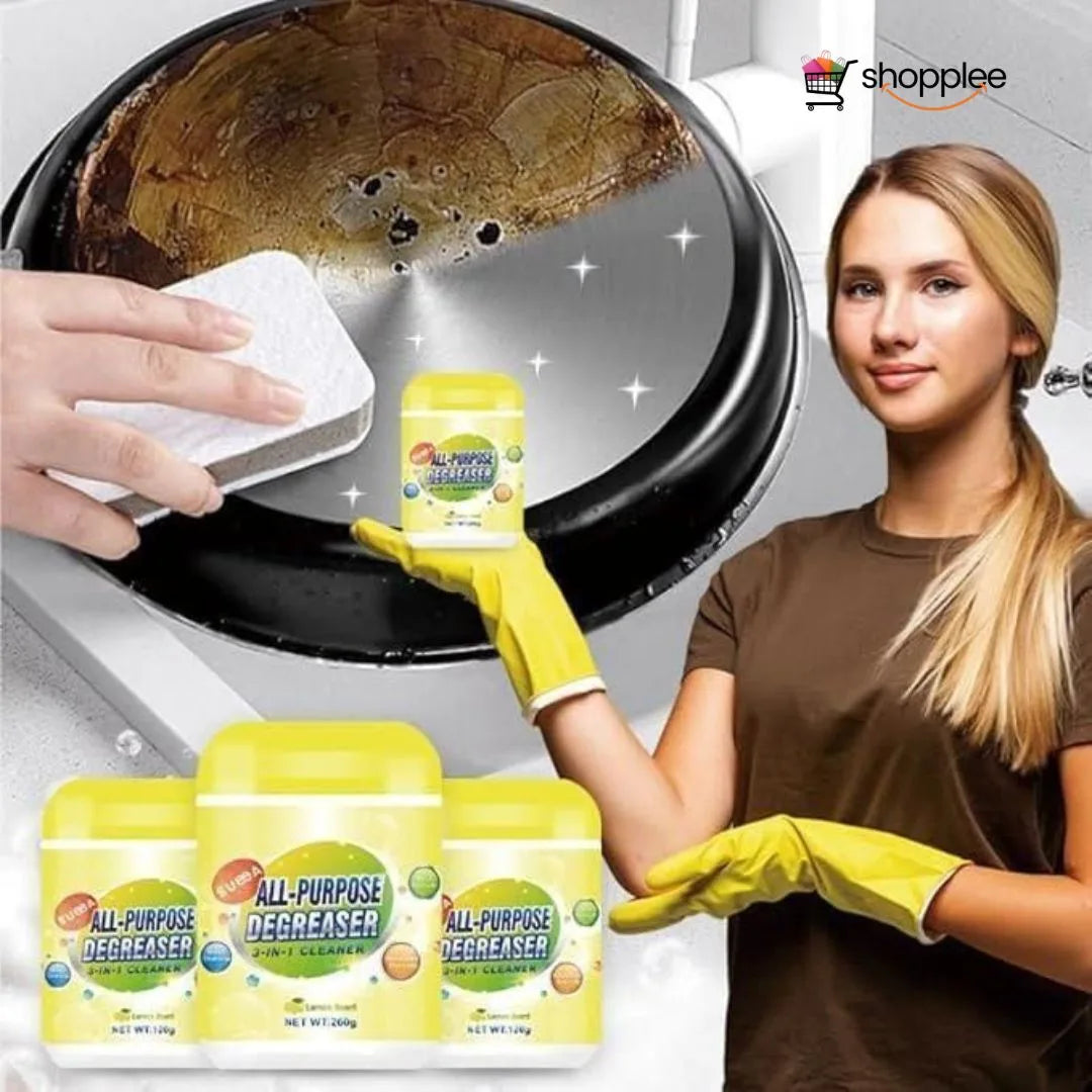 All Purpose Degreaser 3-in-1 Cleaner, a powerful yet gentle cleaner designed to make your home sparkle effortlessly