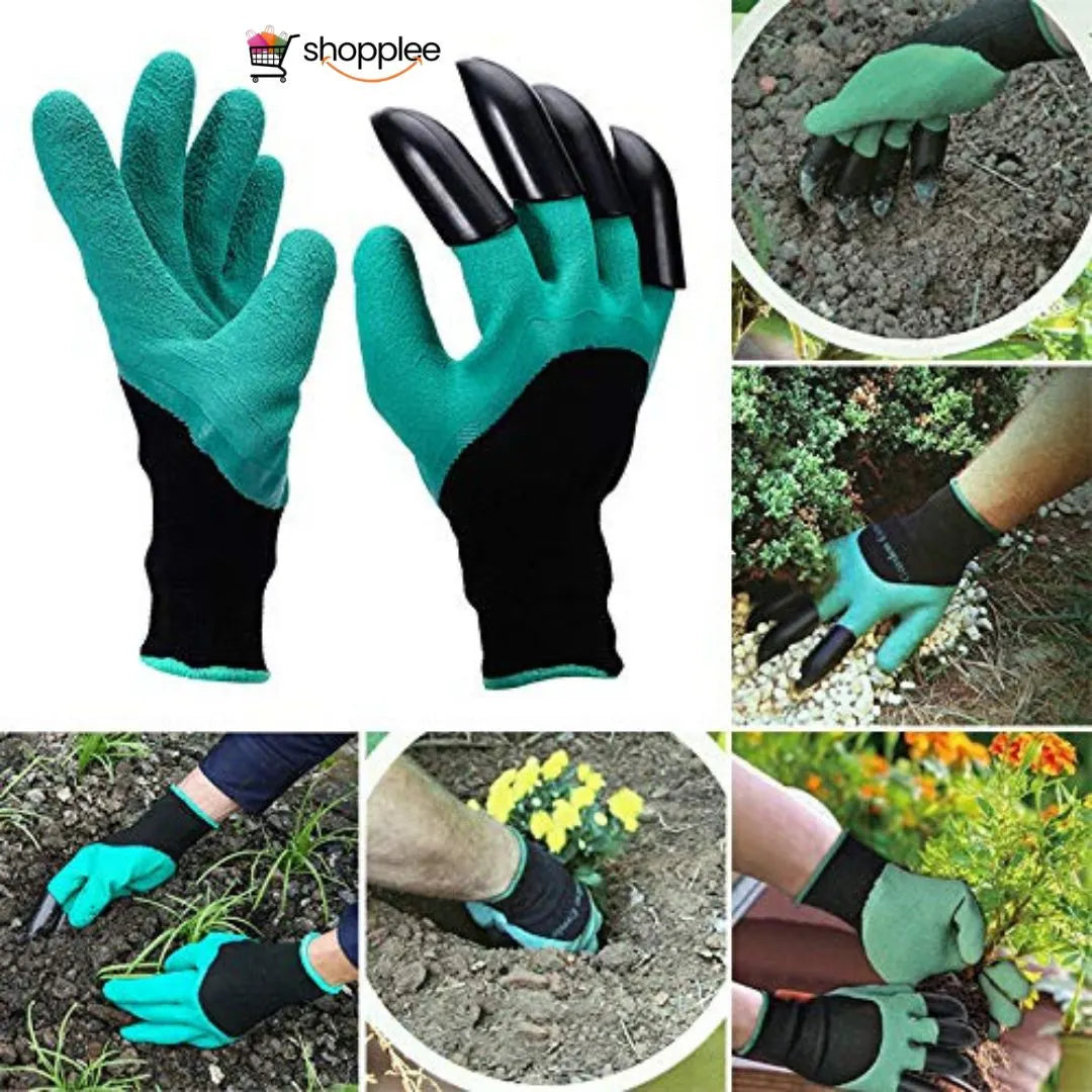Claw gloves for planting flowers and vegetables easily 