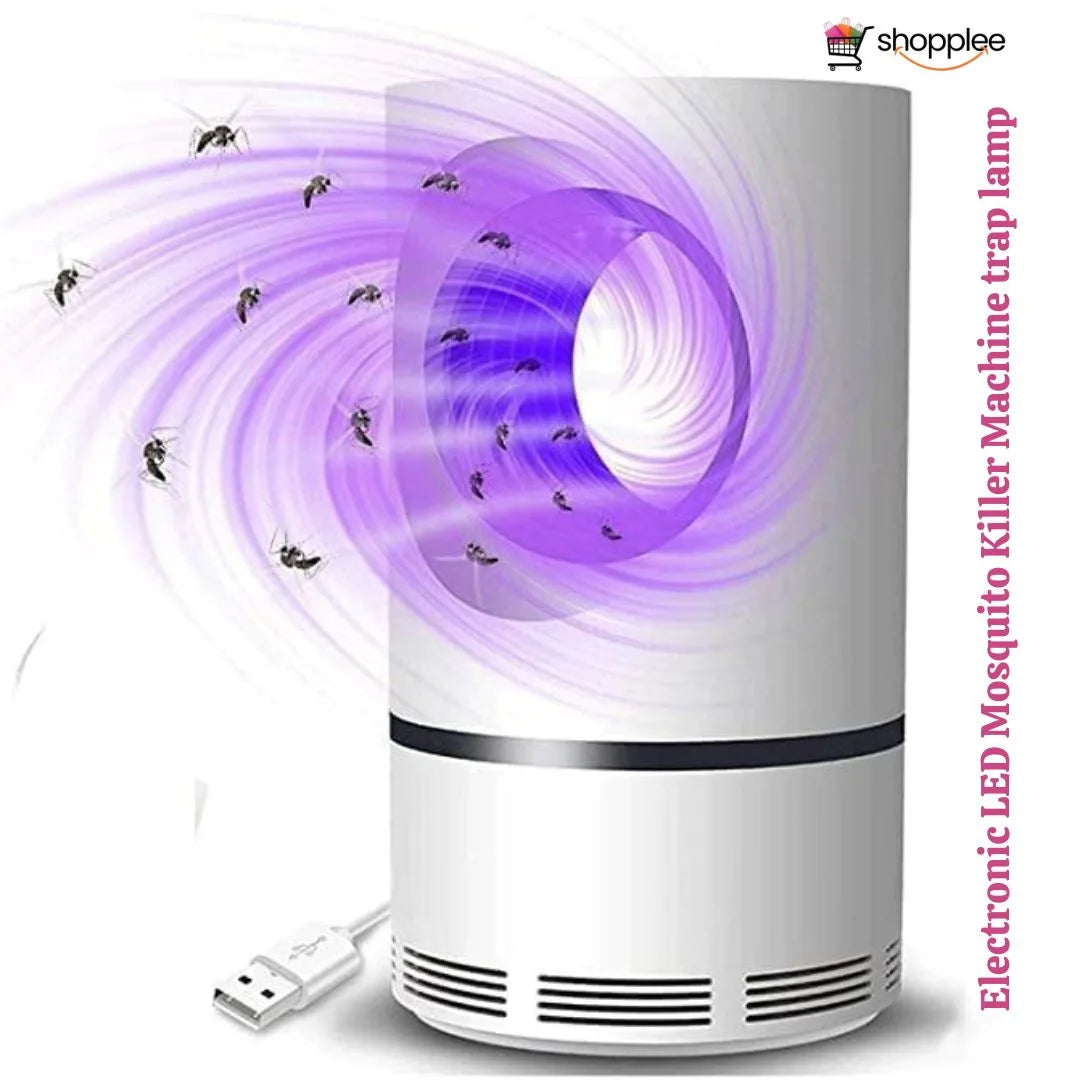 Indoor mosquito trap lamp for safe pest control 