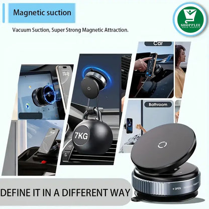 magnetic suction mobile holder with various applications
