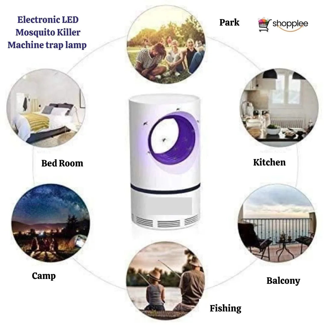 Mosquito control lamp for bedroom and office 